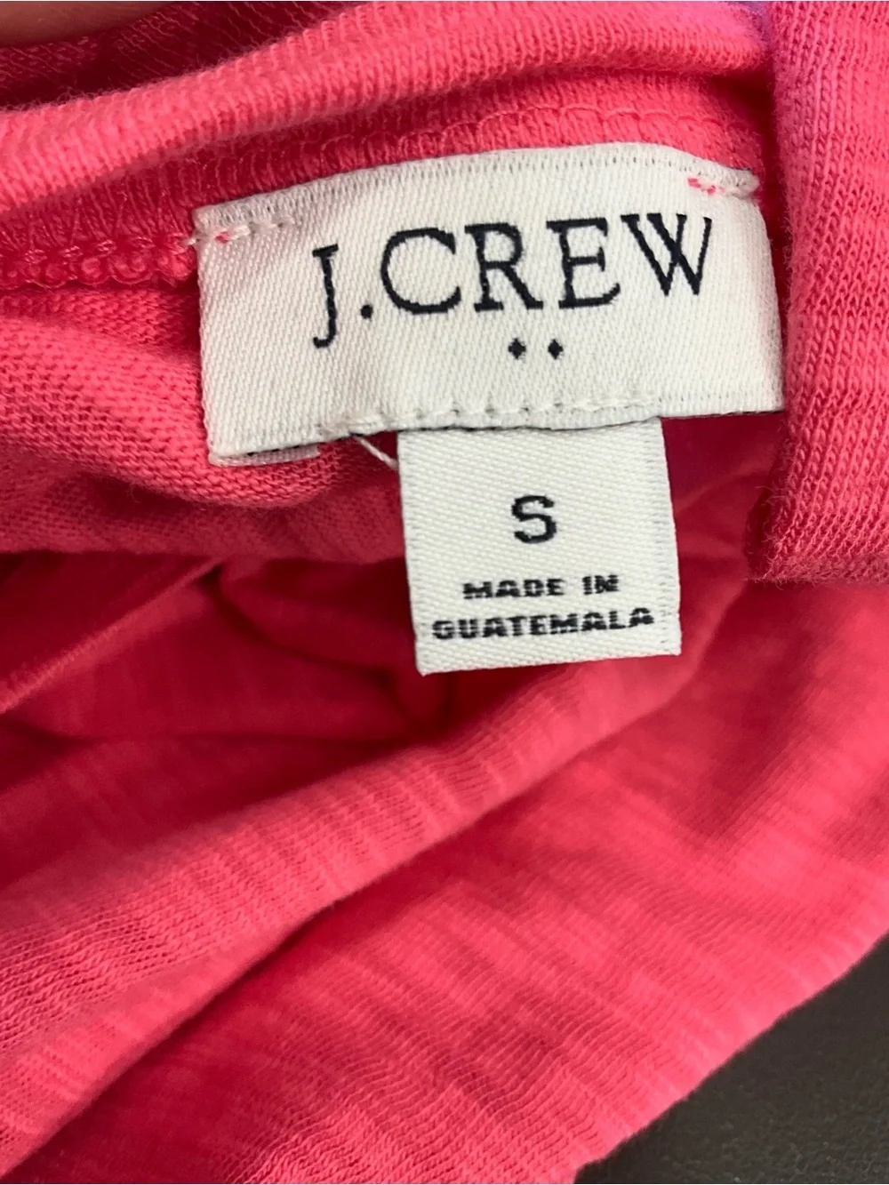 J. CREW Coral Pink Tie Waist Mini Dress Size S Casual Chic Summer
